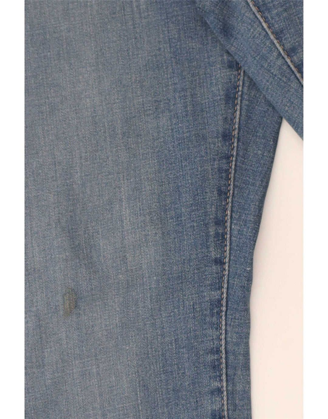 Levi's Womens 724 High Rise Straight Jeans W32 L32 Blue Cotton