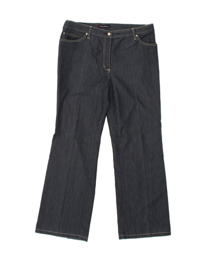CONTE OF FLORENCE Womens Bootcut Jeans IT 50 XL W34 L28 Navy Blue Vintage Conte of Florence and Second-Hand Conte of Florence from Messina Hembry 