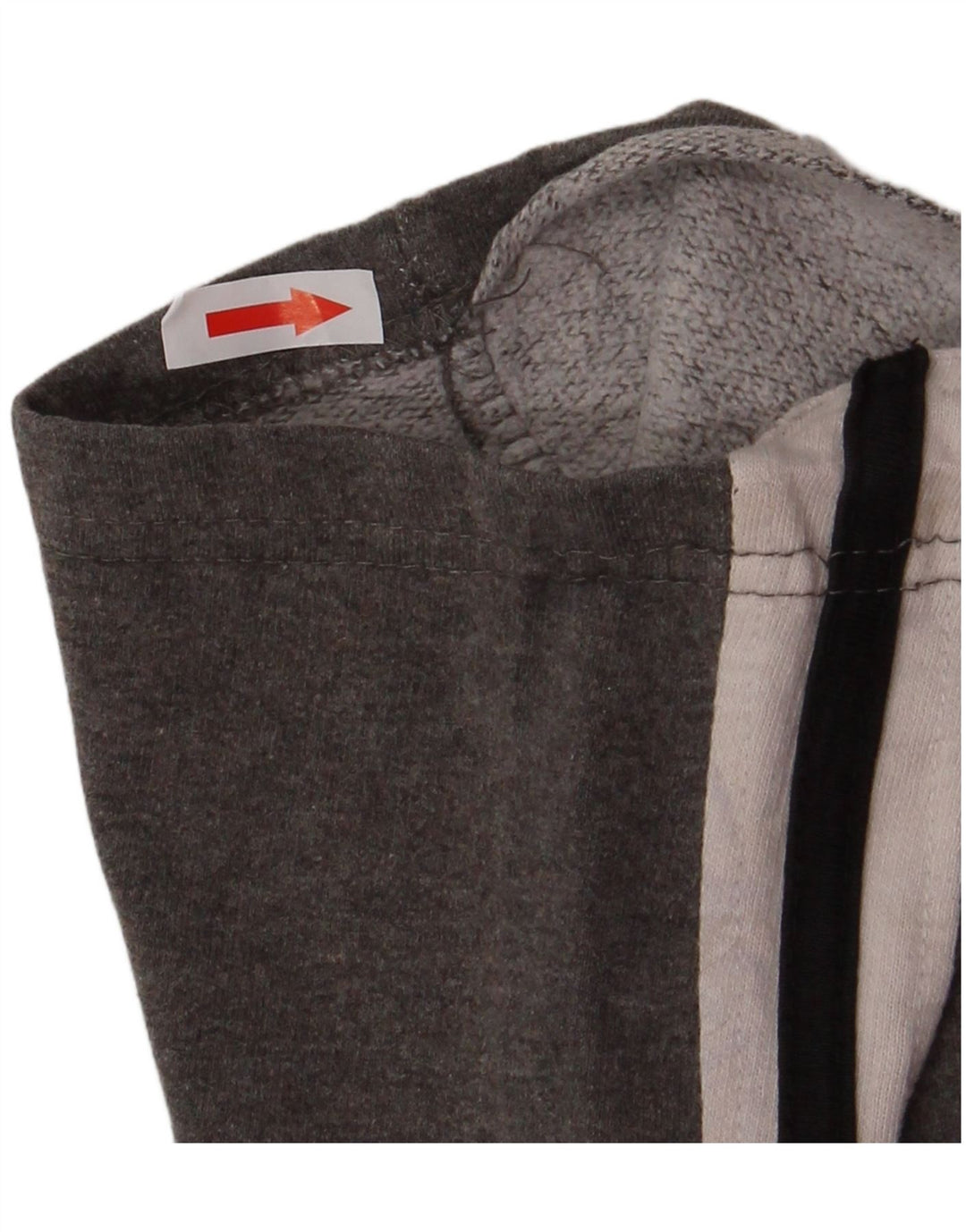 PUMA Boys Tracksuit Trousers 14-15 Years Large Grey Striped Cotton