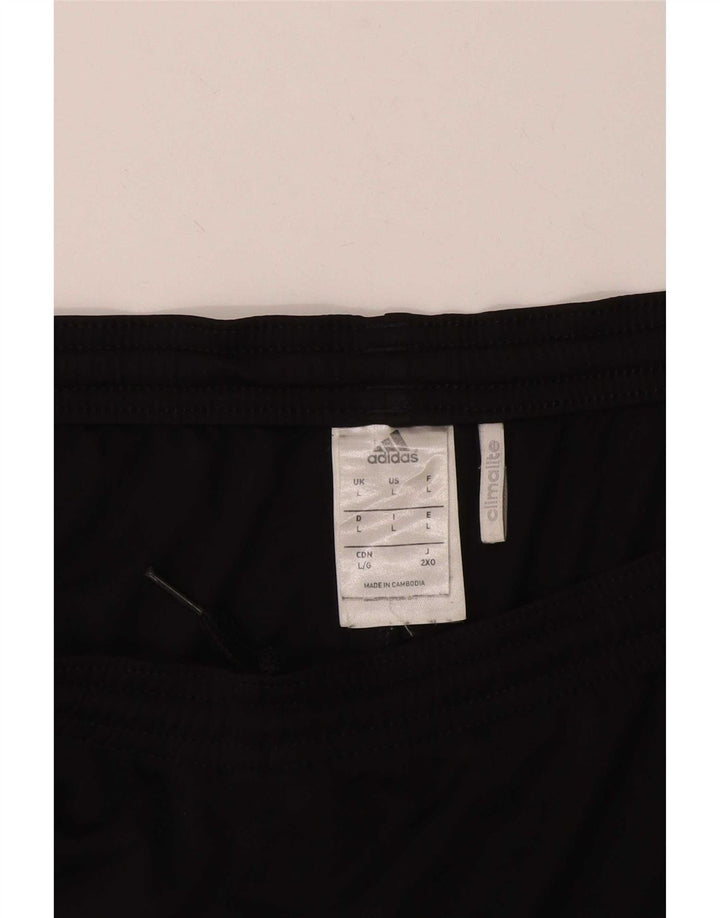 Adidas Mens Climalite Sport Shorts Large Black Polyester