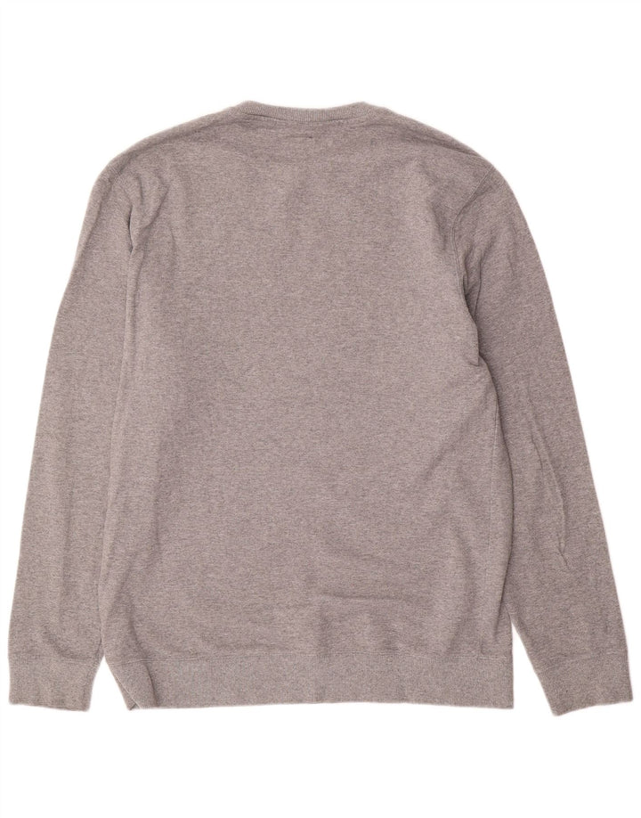 Vans Mens Graphic Sweatshirt Jumper XL Grey Cotton