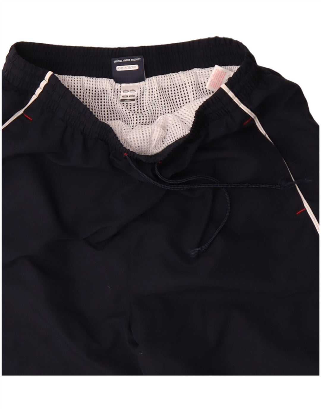 Umbro Mens Graphic Swimming Shorts Large  Navy Blue Polyester