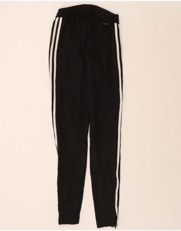 ADIDAS Womens Tracksuit Trousers UK 4/6 XS  Black Polyester Vintage Adidas and Second-Hand Adidas from Messina Hembry 
