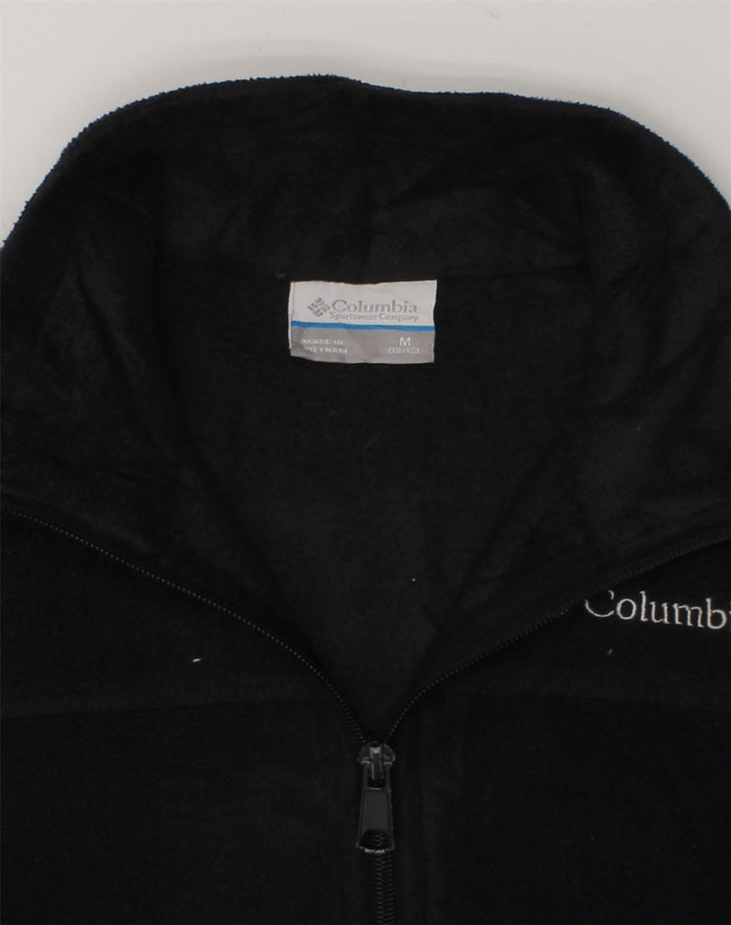 COLUMBIA Boys Fleece Jacket 10-11 Years Medium  Black Polyester | Vintage Columbia | Thrift | Second-Hand Columbia | Used Clothing | Messina Hembry 