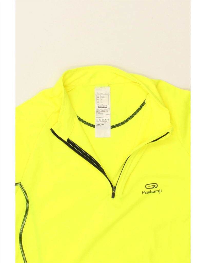 DECATHLON Mens Pullover Tracksuit Top Medium Yellow Polyester Vintage Decathlon and Second-Hand Decathlon from Messina Hembry 