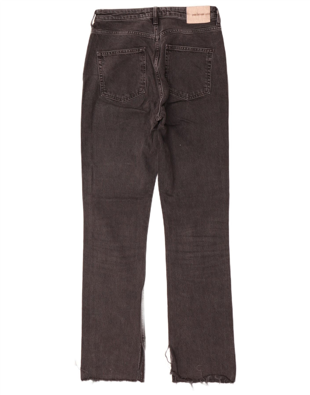 Zara Womens Straight Jeans EU 38 Small W28 L32 Grey