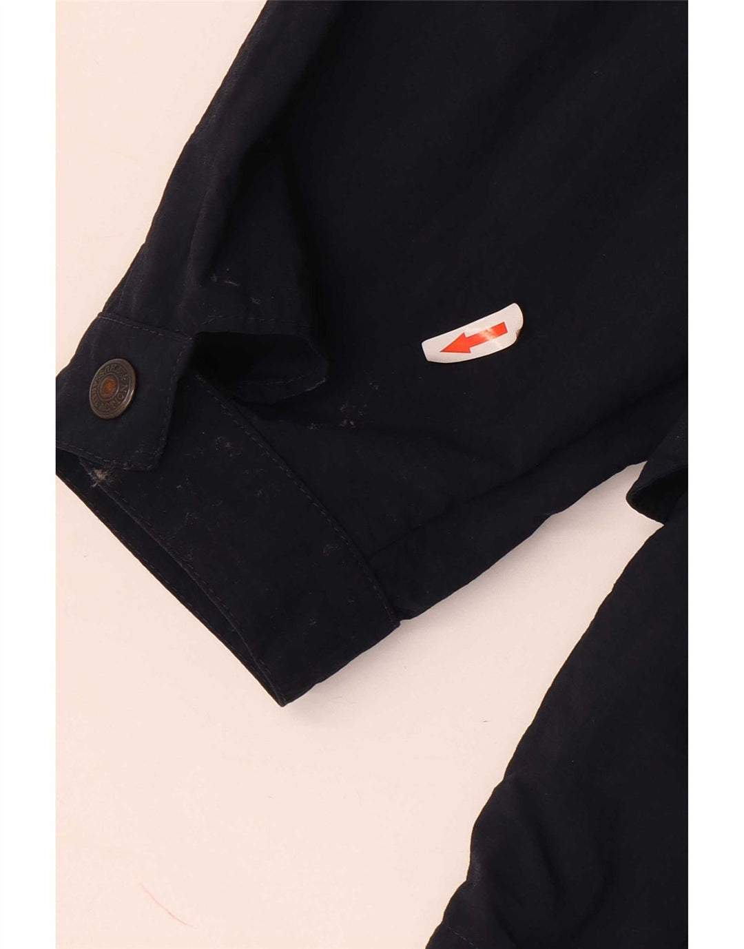Trussardi Mens Hooded Utility Jacket UK 42 XL Navy Blue