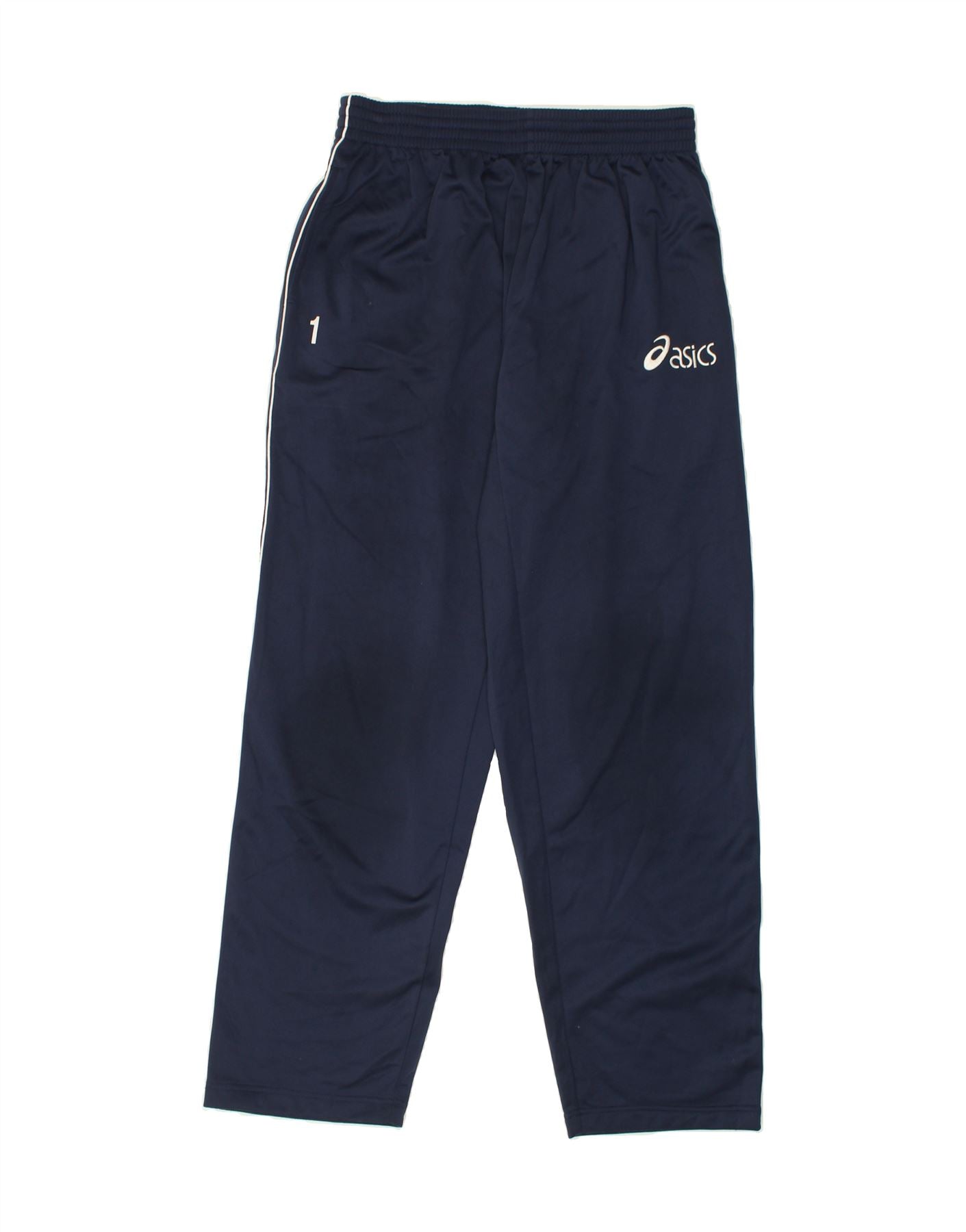 Pantaloni da tuta ASICS da uomo 2XL poliestere blu navy