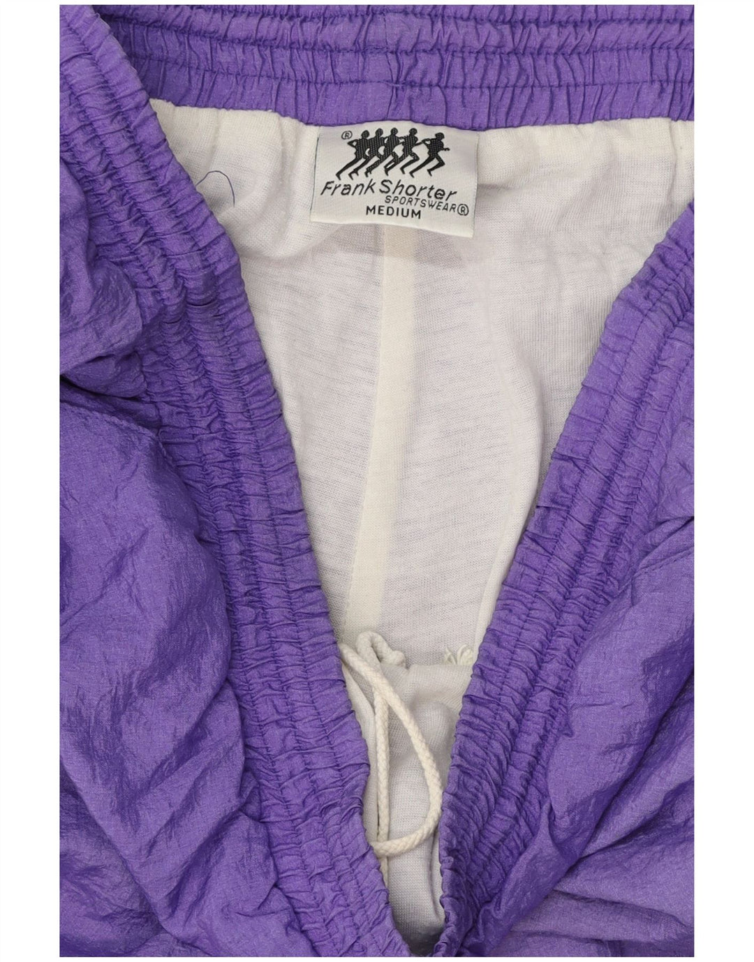 Frank Shorter Mens Tracksuit Trousers Joggers Medium Purple Colourblock