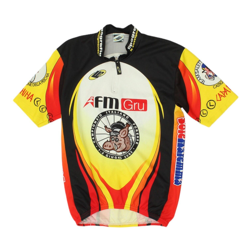 Campionato Italiano Forense 2002 Ellegi Mens Cycling Jersey | Vintage Biking VTG | Vintage Messina Hembry | Thrift | Second-Hand Messina Hembry | Used Clothing | Messina Hembry 