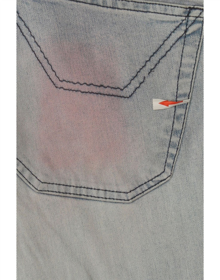 Jeckerson Mens Straight Jeans W34 L33 Blue