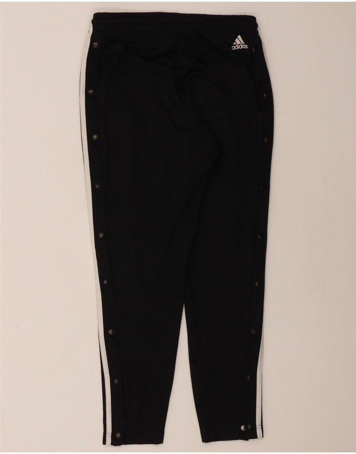 ADIDAS Womens Tracksuit Trousers UK 8/10 Small Black Polyester