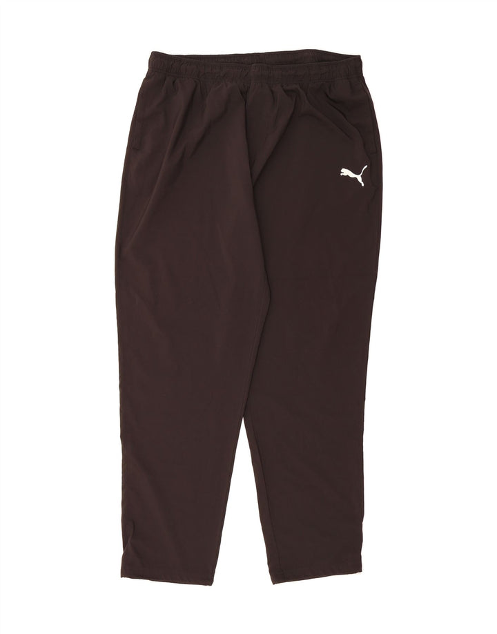 PUMA Mens Graphic Tracksuit Trousers 2XL Black Polyester Vintage Puma and Second-Hand Puma from Messina Hembry 