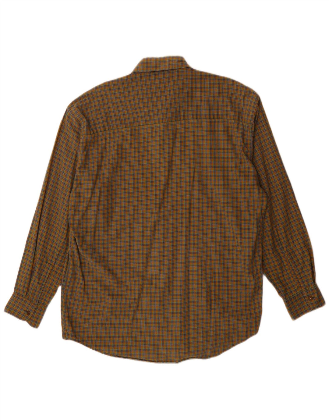 Goose & Gander Mens Flannel Shirt IT 46 Large Brown Check