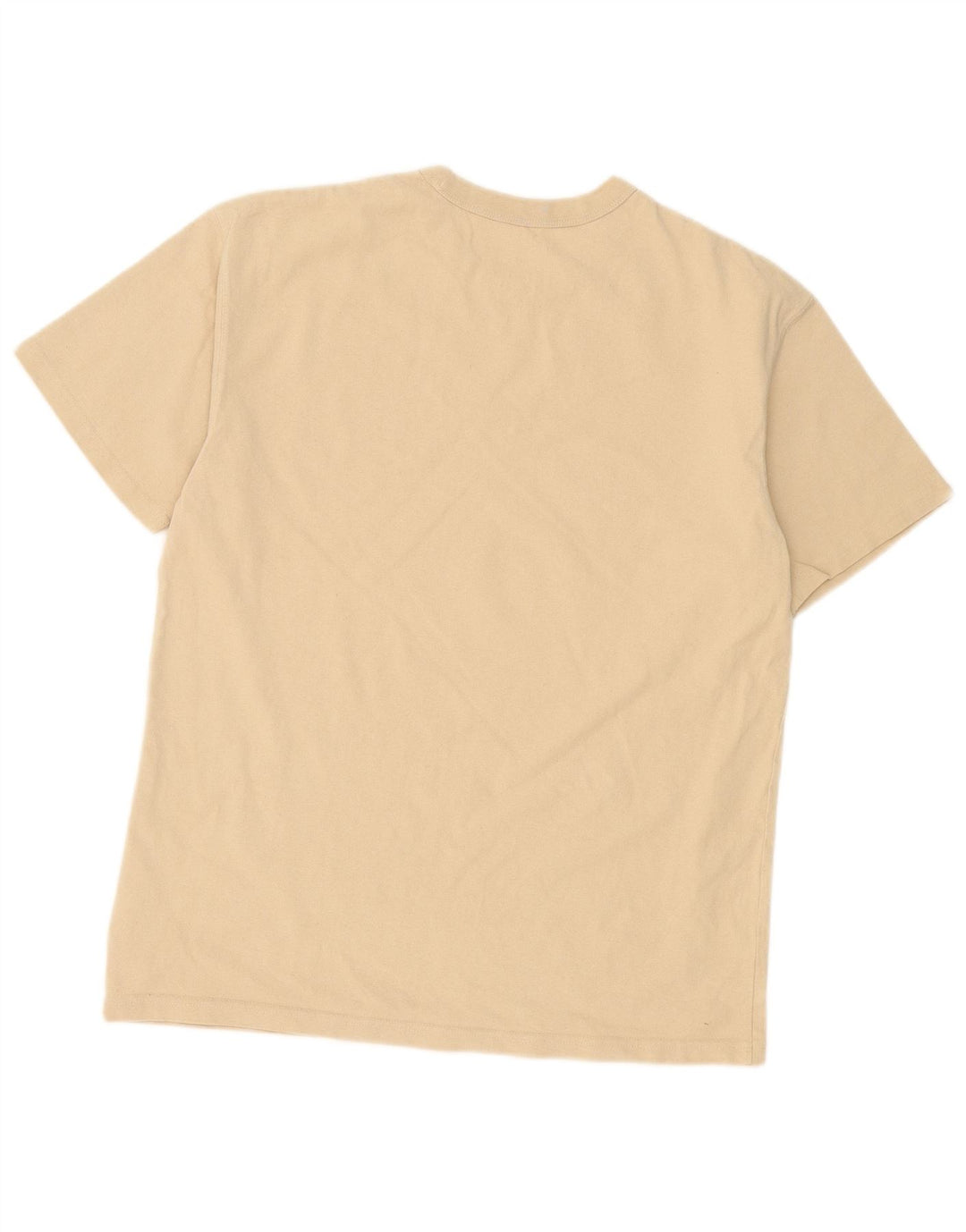 Nike Mens Loose Fit T-Shirt Top Medium Beige Cotton