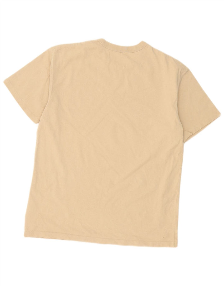 Nike Mens Loose Fit T-Shirt Top Medium Beige Cotton