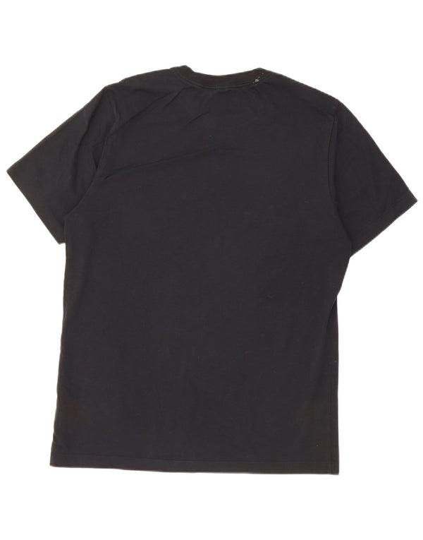 Jordan Mens Standard Fit Graphic T-Shirt Top Medium Black Cotton