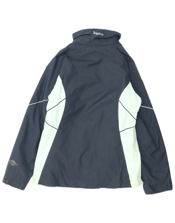 Columbia Womens Bugaboo Windbreaker Jacket UK 10 Small Navy Blue