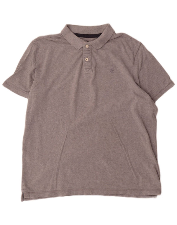 Fat Face Mens Polo Shirt 2XL Grey Cotton