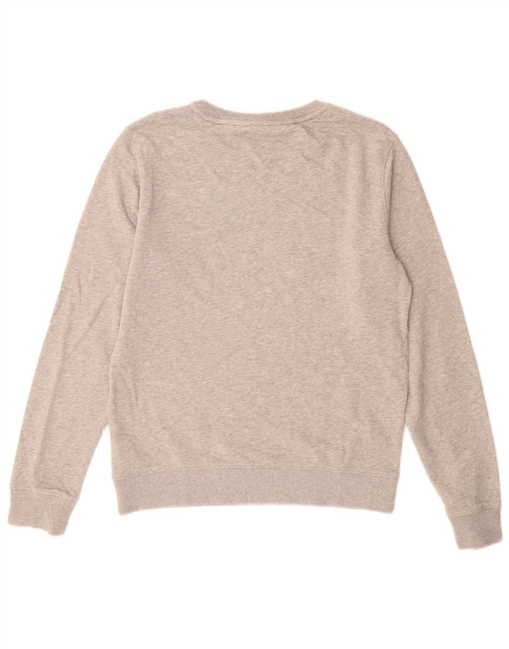 Tommy Hilfiger Boys Graphic Sweatshirt Jumper 13-14 Years Grey Flecked