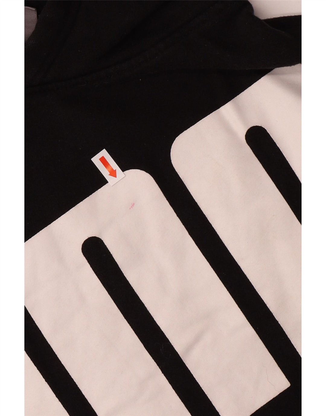 Puma Boys Graphic Hoodie Jumper 13-14 Years XL Black Cotton