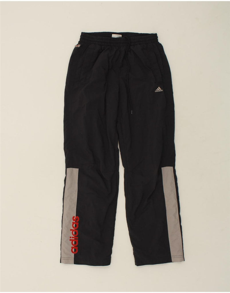 ADIDAS Boys Graphic Tracksuit Trousers 11-12 Years Medium  Grey Polyester | Vintage Adidas | Thrift | Second-Hand Adidas | Used Clothing | Messina Hembry 