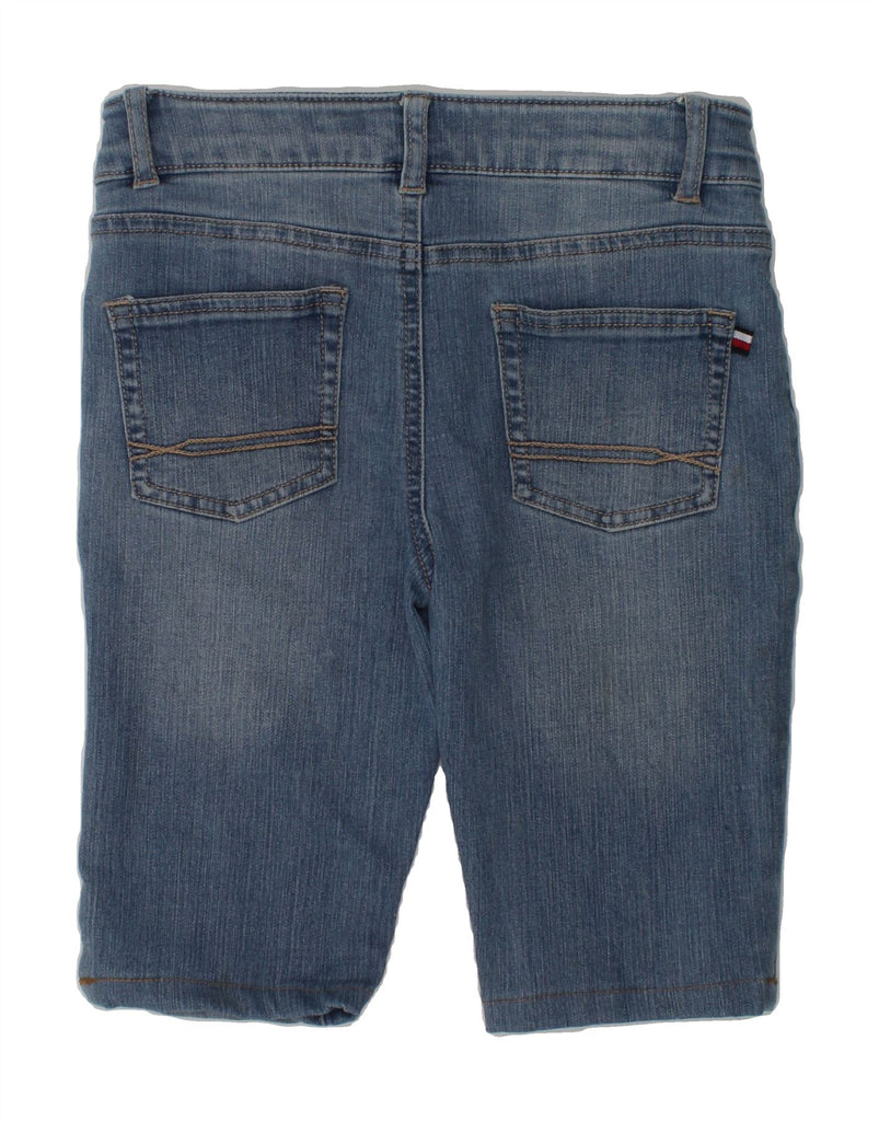 TOMMY HILFIGER Boys Denim Shorts 9-10 Years W26 Blue Cotton | Vintage Tommy Hilfiger | Thrift | Second-Hand Tommy Hilfiger | Used Clothing | Messina Hembry 
