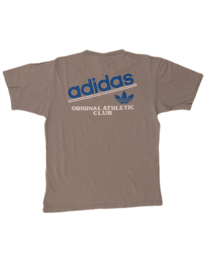 Adidas Mens Graphic T-Shirt Top Small Grey