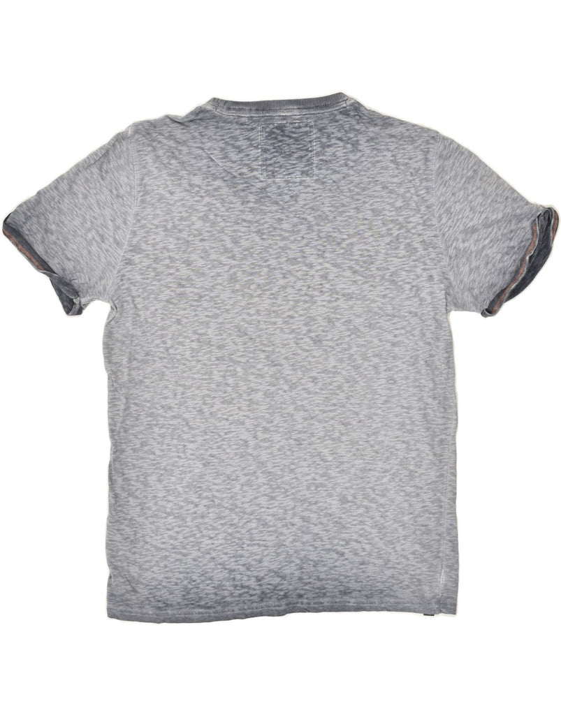 SUPERDRY Mens T-Shirt Top Large Grey Flecked Cotton | Vintage Superdry | Thrift | Second-Hand Superdry | Used Clothing | Messina Hembry 