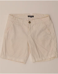 TOMMY HILFIGER Womens Chino Shorts US 4 Small W30 White Cotton