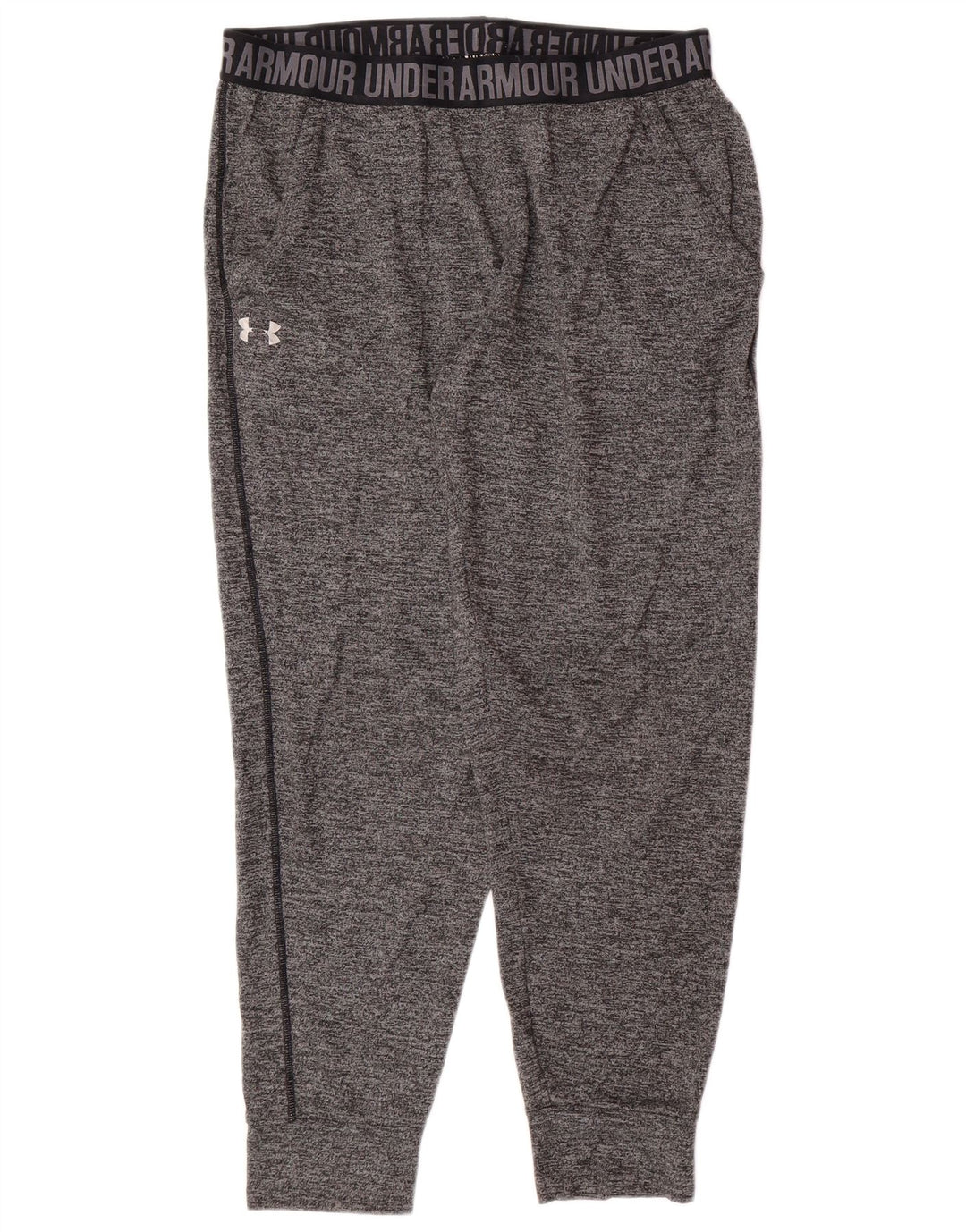 UNDER ARMOUR Womens Tracksuit Trousers Joggers UK 14 Medium  Grey Flecked