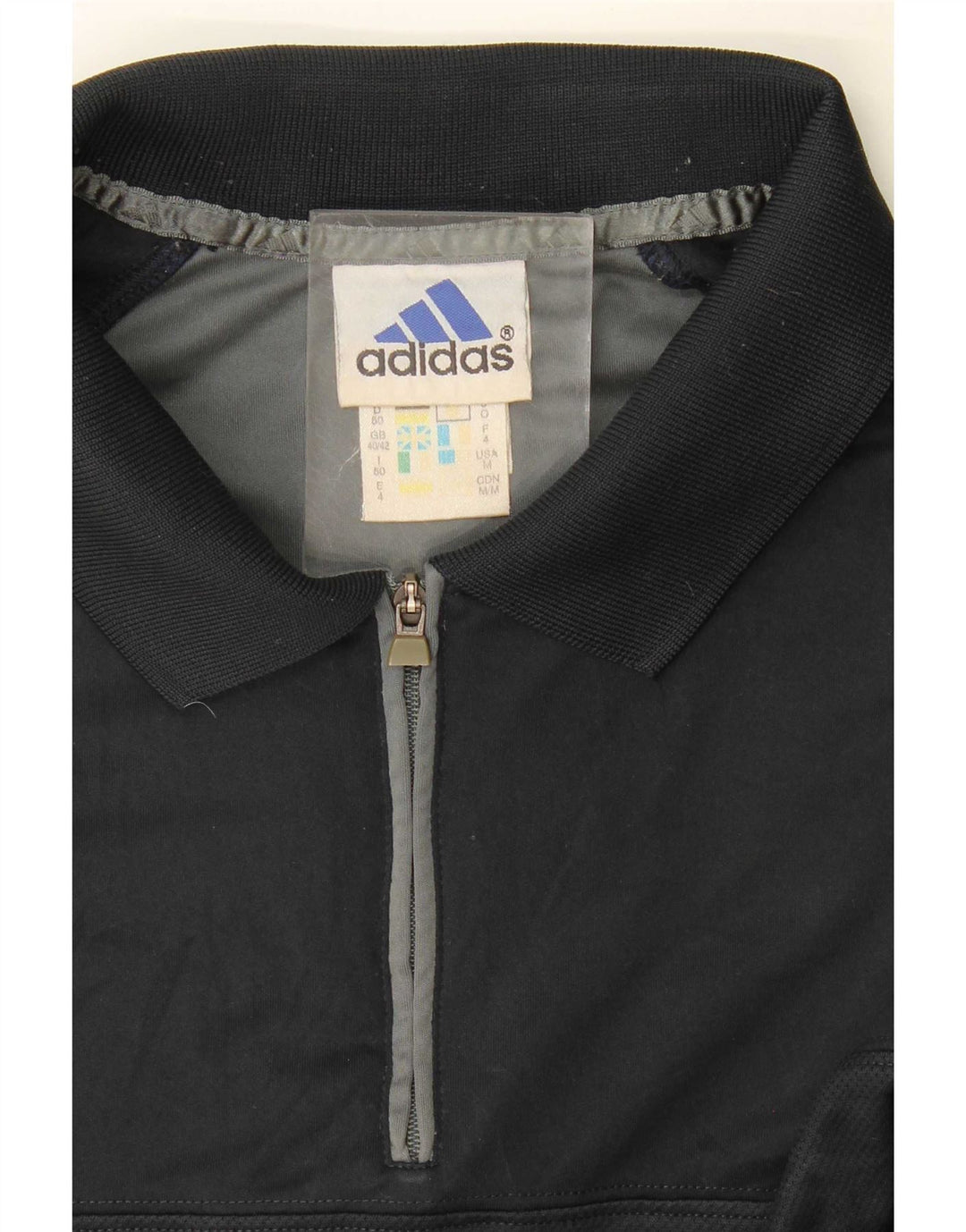 Adidas Mens Climalite Polo Shirt UK 40/42 Medium Navy Blue Polyester