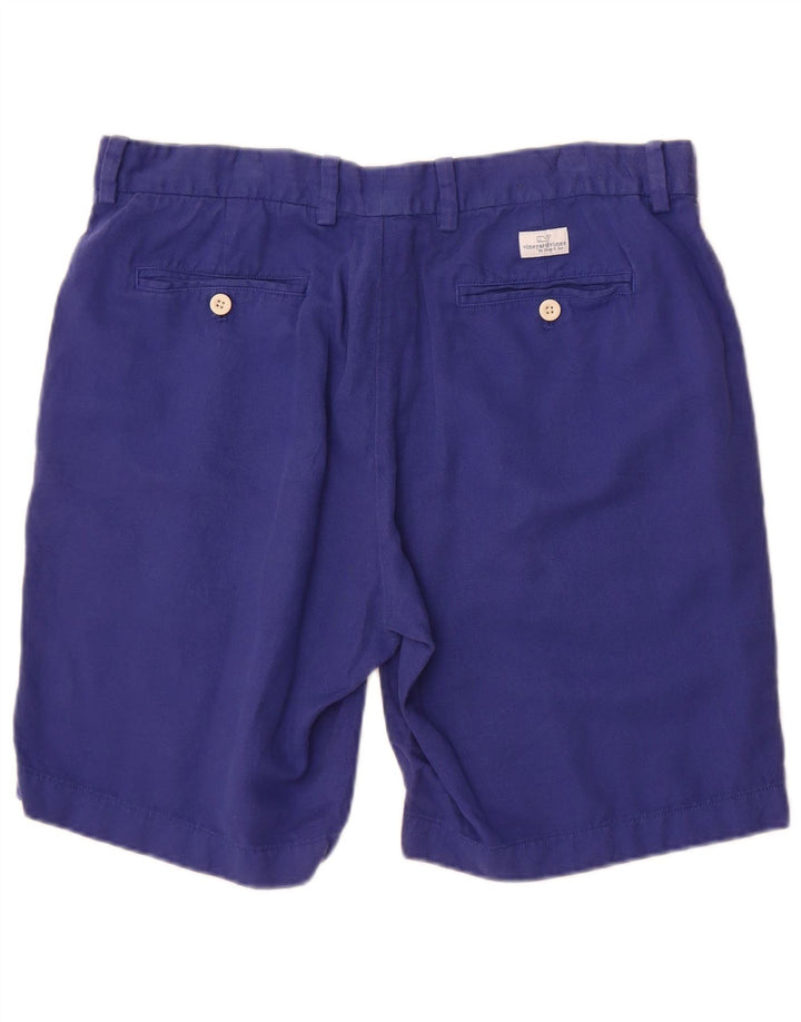 Vineyard Vines Mens Chino Shorts W35 Large  Blue Cotton
