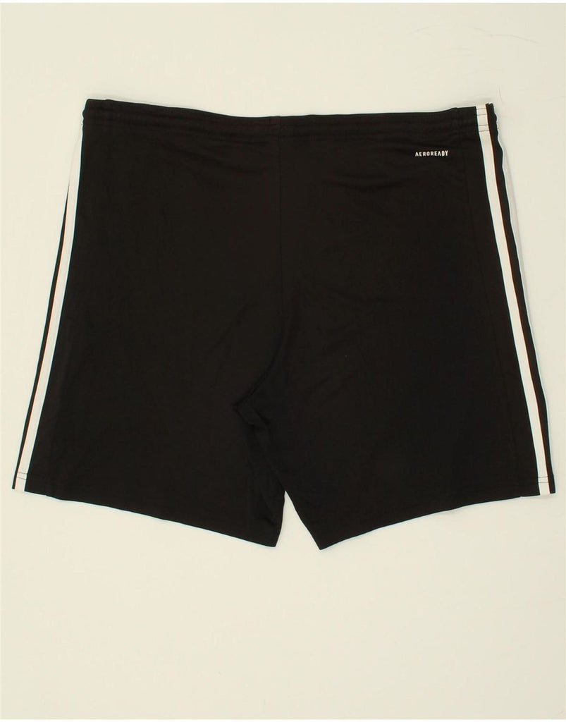 ADIDAS Mens Aeroready Sport Shorts Medium Black Polyester Vintage Adidas and Second-Hand Adidas from Messina Hembry 