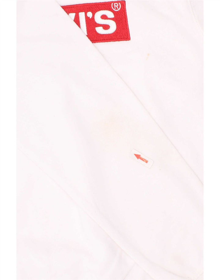 Levi's Boys Graphic Sweatshirt Jumper 11-12 Years White