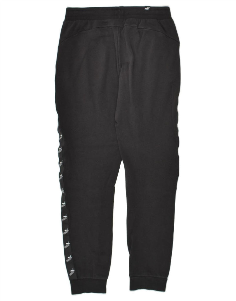 PUMA Boys Tracksuit Trousers Joggers 11-12 Years Black | Vintage Puma | Thrift | Second-Hand Puma | Used Clothing | Messina Hembry 