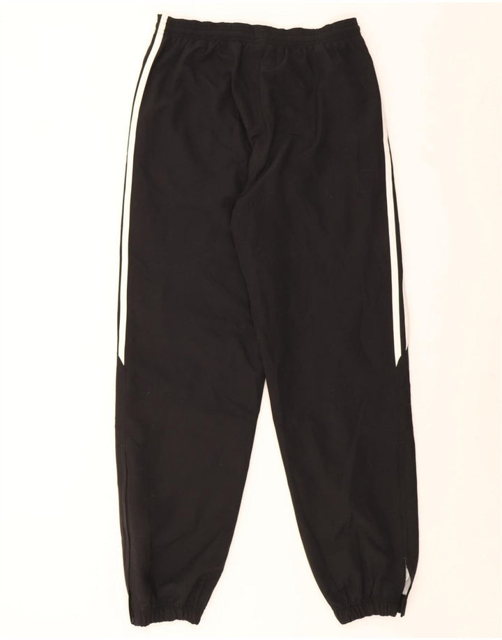 Adidas Boys Tracksuit Trousers Joggers 12-13 Years  Black Polyester