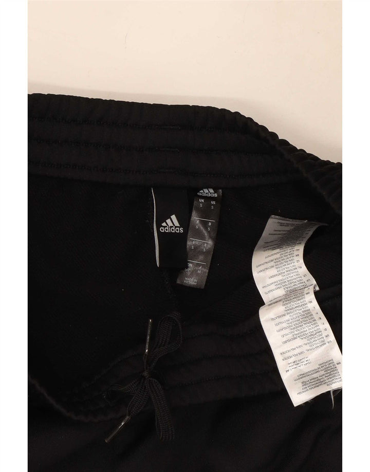 Adidas Mens Aeroready Tracksuit Trousers Small Black Polyester