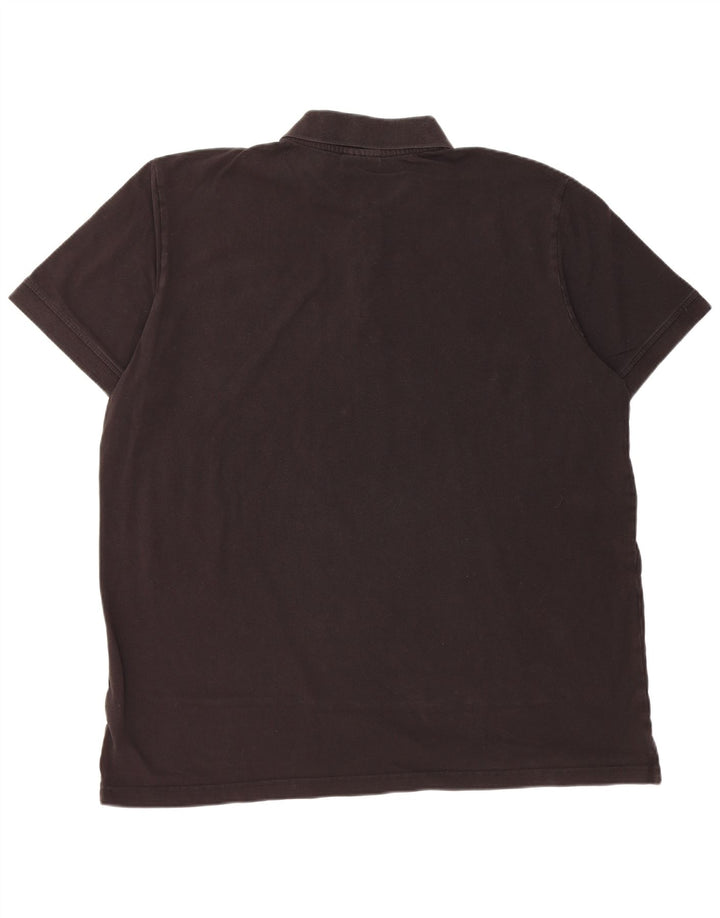 Kappa Mens Polo Shirt 3XL Black Cotton