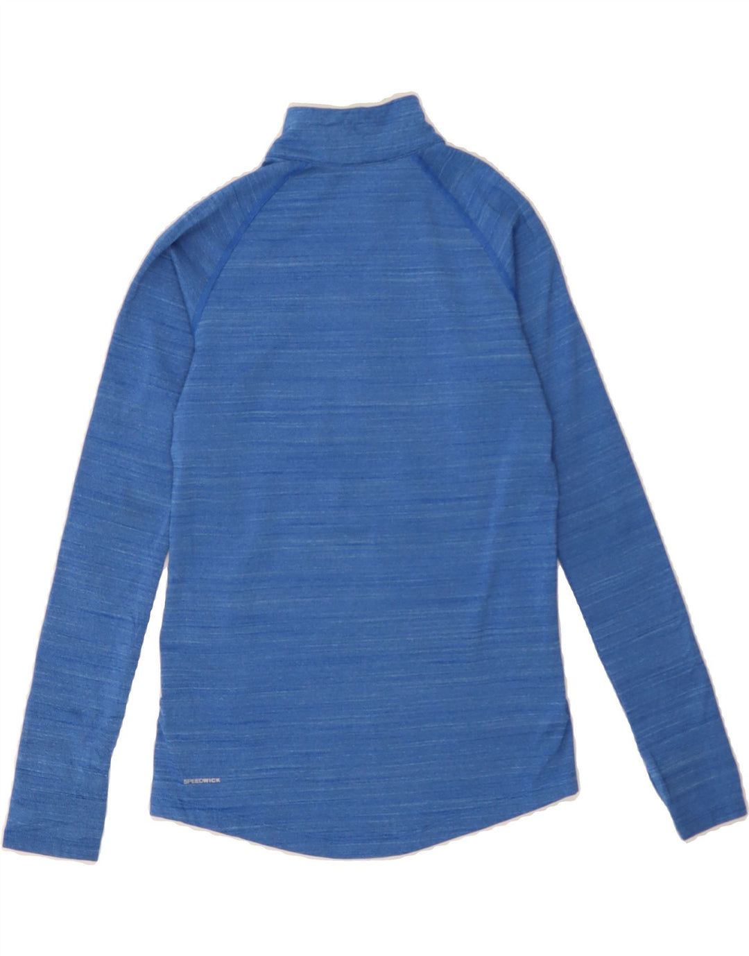 REEBOK Girls Pullover Tracksuit Top 12-13 Years Large Blue Flecked Vintage Reebok and Second-Hand Reebok from Messina Hembry 