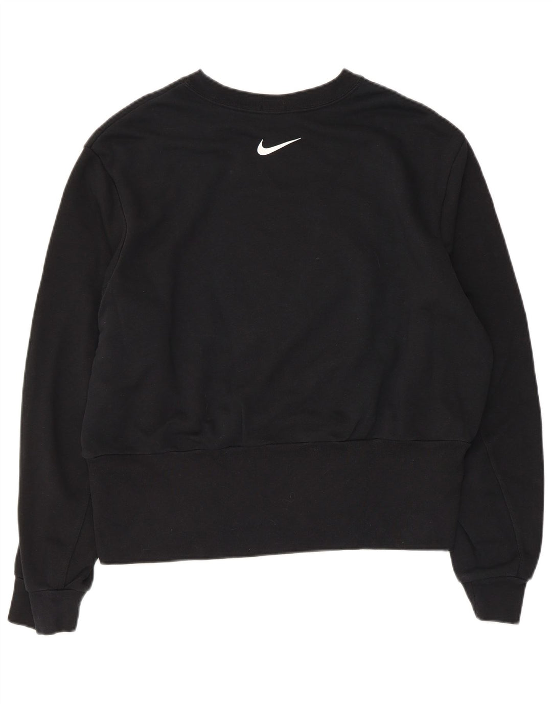 Nike Womens Graphic Sweatshirt Jumper UK 18 XL Black