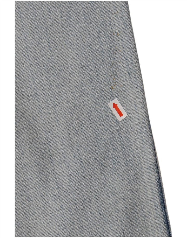 LEE Mens Seattle Straight Jeans W36 L28 Blue Cotton