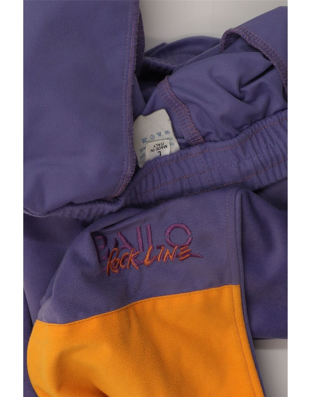 Bailo Mens Tracksuit Trousers Joggers Large  Purple Colourblock Polyester