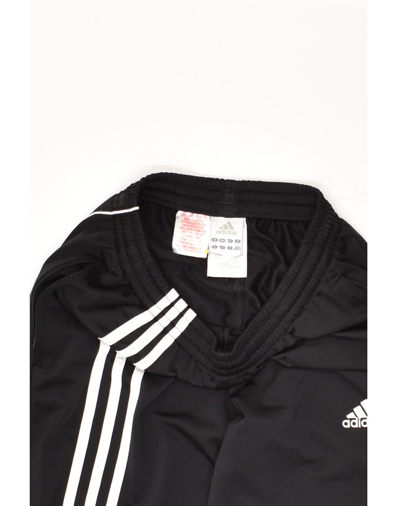 ADIDAS Boys Tracksuit Trousers Joggers 11-12 Years Black Polyester | Vintage Adidas | Thrift | Second-Hand Adidas | Used Clothing | Messina Hembry 