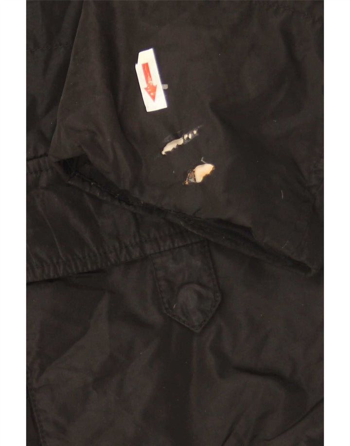 Marella Womens Padded Jacket UK 12 Medium Black Polyamide