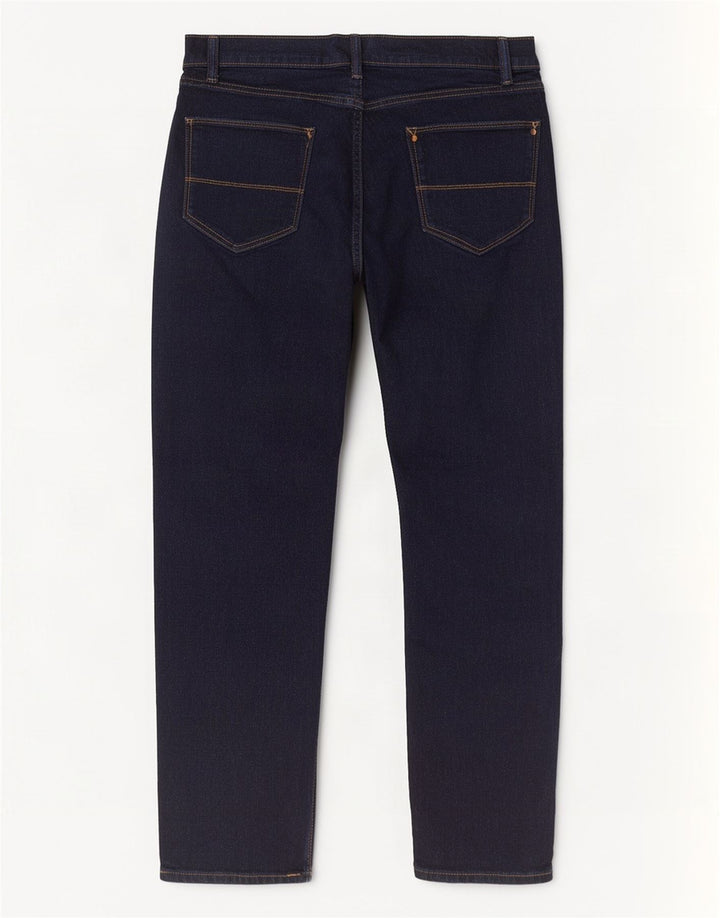 Marks & Spencer Mens Slim Jeans W36 L31 Navy Blue Cotton