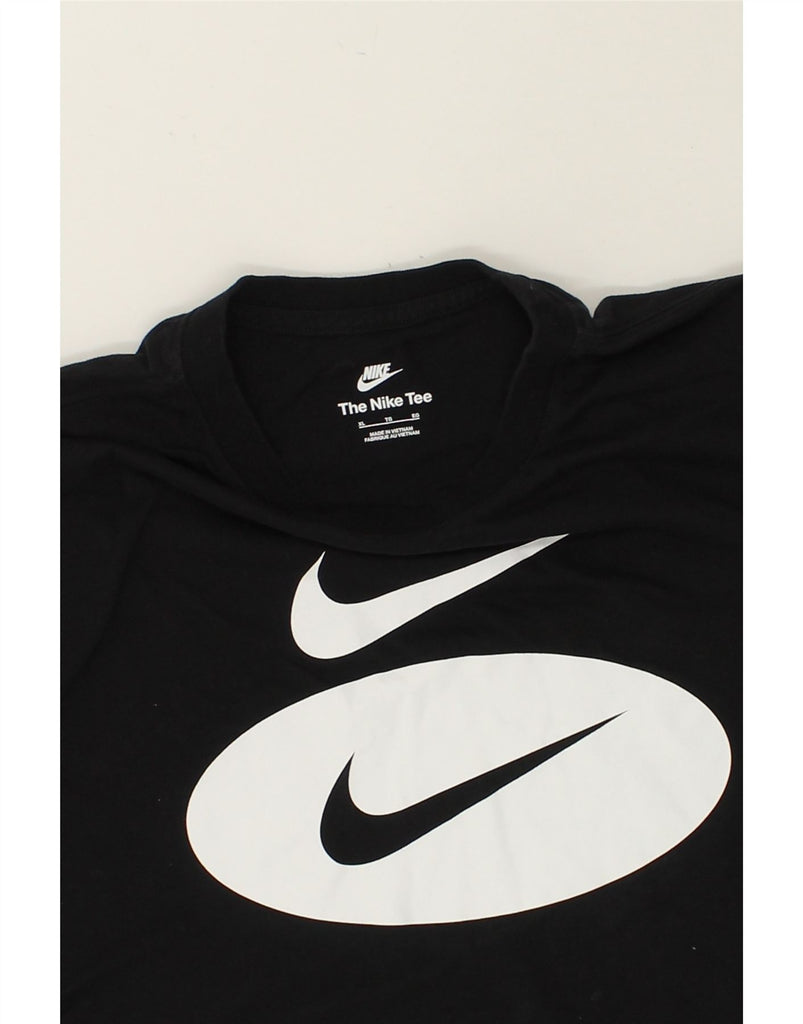 NIKE Mens Graphic T-Shirt Top XL Black Cotton | Vintage Nike | Thrift | Second-Hand Nike | Used Clothing | Messina Hembry 