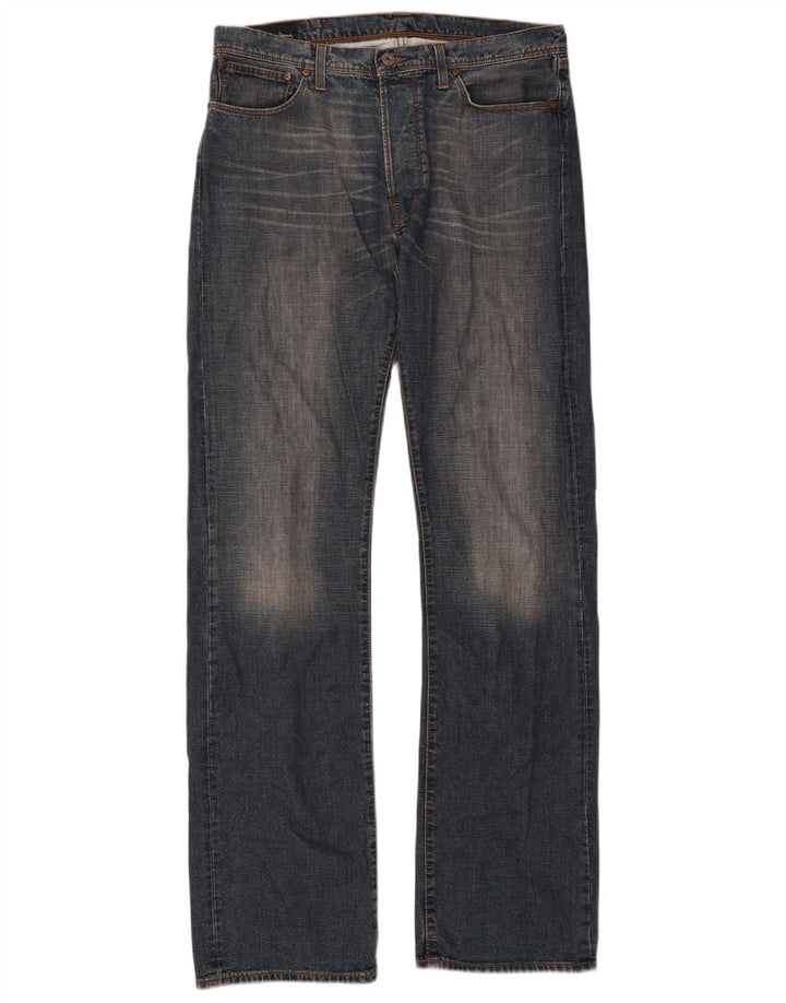 PEPE Jeans Mens Straight Jeans W33 L36 Blue Cotton