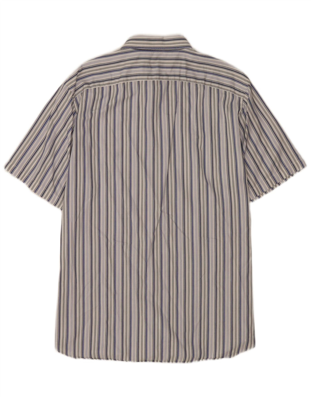 Etro Mens Short Sleeve Shirt Size 44 XL Multicoloured Striped