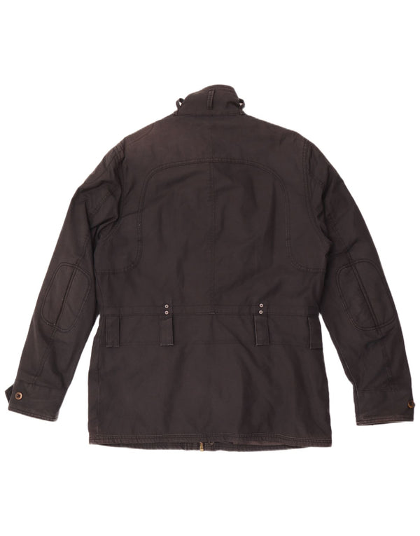 G-Star Mens Utility Jacket UK 42 XL Black Cotton